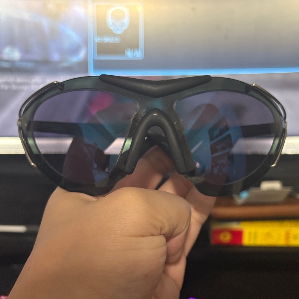 Givenchy Black and Blue Men's Glasses